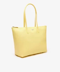 Lacoste Taschen>Damen L.12.12 Concept Tote Bag Mit Reisverschluss Popcorn M35