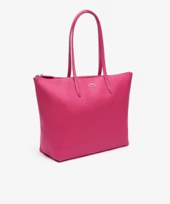 Lacoste Taschen>Damen L.12.12 Concept Tote Bag Mit Reisverschluss Spinelle M73