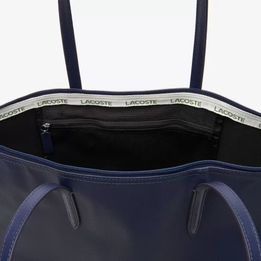 Lacoste Taschen>Damen L.12.12 Concept Tote Bag Mit Reisverschluss Eclipse 141