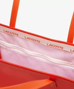 Lacoste Taschen>Damen L.12.12 Concept Tote Bag Mit Reisverschluss Sunrise M38