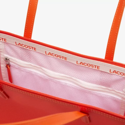 Lacoste Taschen>Damen L.12.12 Concept Tote Bag Mit Reisverschluss Sunrise M38