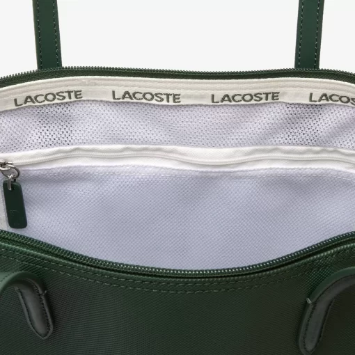 Lacoste Taschen>Damen L.12.12 Concept Tote Bag Mit Reisverschluss Sequoia M56