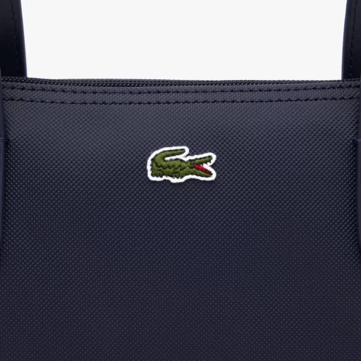 Lacoste Taschen>Damen L.12.12 Concept Tote Bag Mit Reisverschluss Eclipse 141