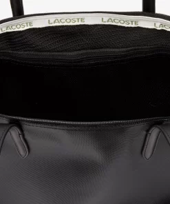 Lacoste Taschen>Damen L.12.12 Concept Tote Bag Mit Reisverschluss Black 000