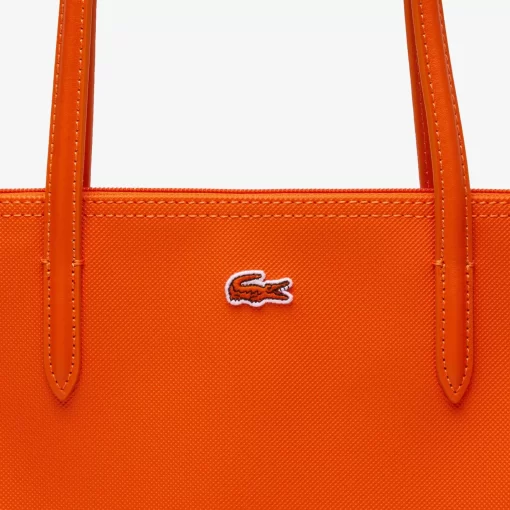 Lacoste Taschen>Damen L.12.12 Concept Tote Bag Mit Reisverschluss Sunrise M38