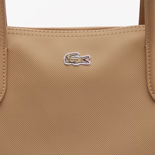 Lacoste Taschen>Damen L.12.12 Concept Tote Bag Mit Reisverschluss Viennois C87