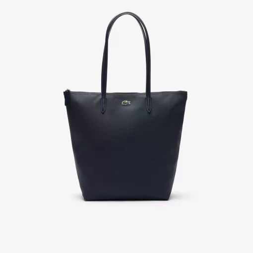 Lacoste Taschen>Damen L.12.12 Concept Vertikale Tote Bag Mit Reisverschluss Eclipse 141