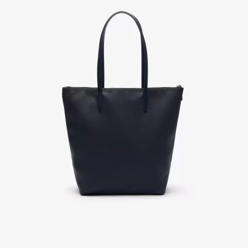 Lacoste Taschen>Damen L.12.12 Concept Vertikale Tote Bag Mit Reisverschluss Eclipse 141