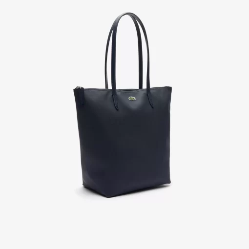 Lacoste Taschen>Damen L.12.12 Concept Vertikale Tote Bag Mit Reisverschluss Eclipse 141