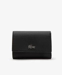 Lacoste Geldbörsen & Kleinlederwaren>Damen Anna Brieftasche Noir Krema A91