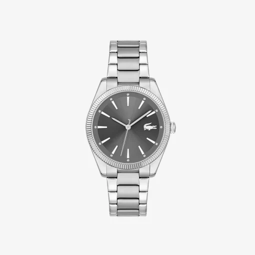 Lacoste Uhren>Damen Capucine 3-Zeiger Armbanduhr Aus Edelstahl Silber 000