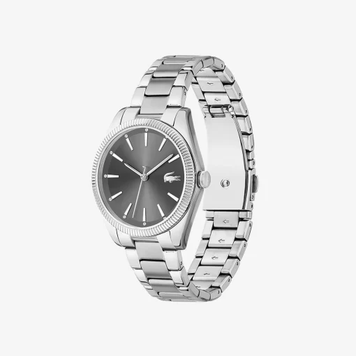 Lacoste Uhren>Damen Capucine 3-Zeiger Armbanduhr Aus Edelstahl Silber 000