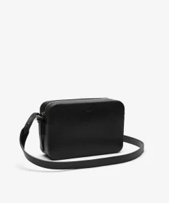 Lacoste Crossbody Taschen>Damen Chantaco Portemonnaie Aus Kalbsleder Black 000