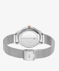 Lacoste Uhren>Damen Club Armbanduhr Aus Edelstahl Silber 000