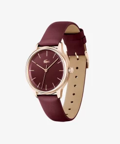 Lacoste Uhren>Damen Club Armbanduhr Aus Leder Rot 000