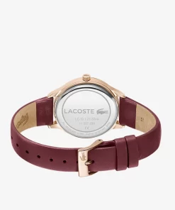 Lacoste Uhren>Damen Club Armbanduhr Aus Leder Rot 000