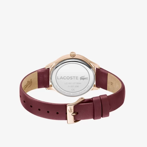 Lacoste Uhren>Damen Club Armbanduhr Aus Leder Rot 000