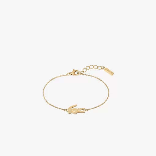 Lacoste Schmuck>Damen Crocodile Armband Rose Gold 757