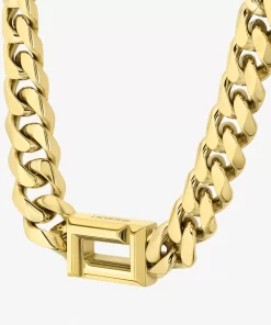 Lacoste Schmuck>Damen Fundament Halskette Gold 714