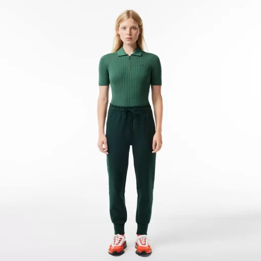 Lacoste Hosen & Shorts>Damen Jogger Doppellagige Trainingshosen Sinople Grun Yzp