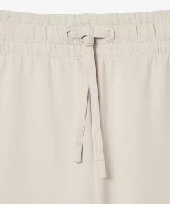 Lacoste Hosen & Shorts>Damen Jogger Doppellagige Trainingshosen Grau Buq