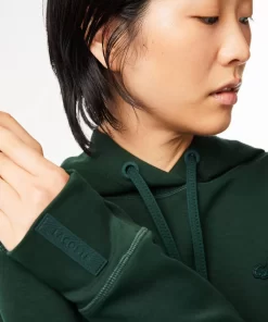 Lacoste Sweatshirts>Damen Jogger Kapuzen-Sweatshirt Sinople Grun Yzp