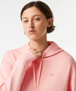 Lacoste Sweatshirts>Damen Jogger Kapuzen-Sweatshirt Wasserlilie Rosa Kf9