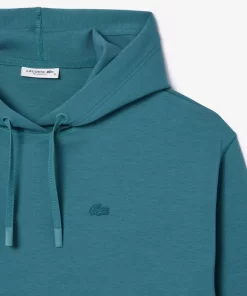 Lacoste Sweatshirts>Damen Jogger Kapuzen-Sweatshirt Blau Iy4