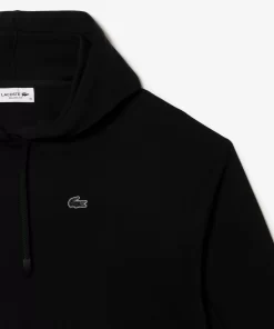 Lacoste Sweatshirts>Damen Jogger Kapuzen-Sweatshirt Schwarz 031