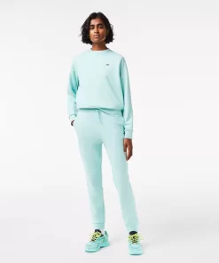 Lacoste Trainingsanzüge>Damen Jogger Trainingshose Aus Ungerautem Fleece Pastille Minzgrun Lgf