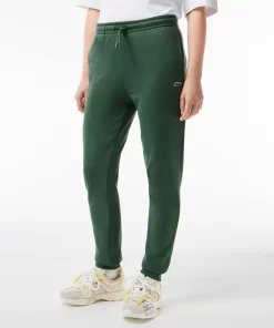 Lacoste Hosen & Shorts>Damen Jogger Trainingshose Aus Ungerautem Fleece Dunkelgrun Smi