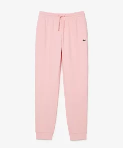 Lacoste Hosen & Shorts>Damen Jogger Trainingshose Aus Ungerautem Fleece Wasserlilie Rosa Kf9