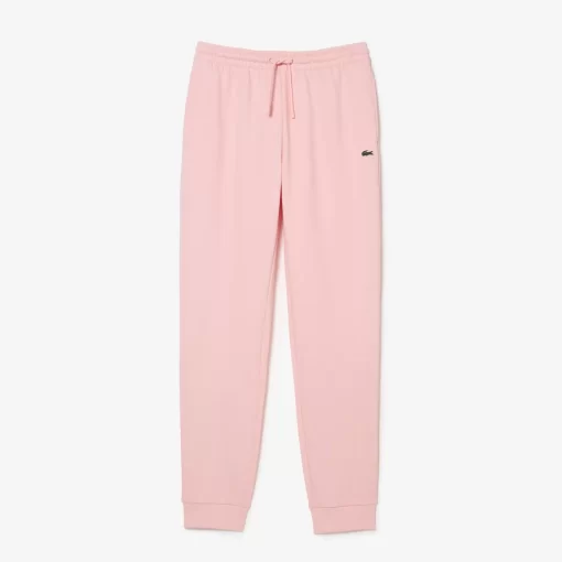 Lacoste Hosen & Shorts>Damen Jogger Trainingshose Aus Ungerautem Fleece Wasserlilie Rosa Kf9