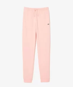 Lacoste Hosen & Shorts>Damen Jogger Trainingshose Aus Ungerautem Fleece Rosa Sfi