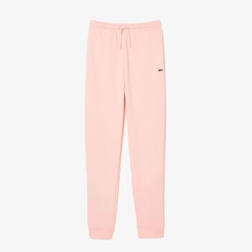 Lacoste Hosen & Shorts>Damen Jogger Trainingshose Aus Ungerautem Fleece Rosa Sfi