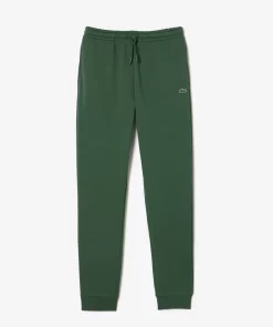 Lacoste Hosen & Shorts>Damen Jogger Trainingshose Aus Ungerautem Fleece Dunkelgrun Smi