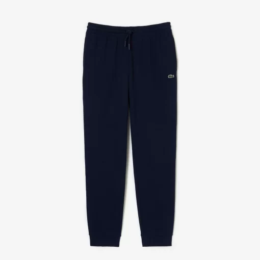 Lacoste Hosen & Shorts>Damen Jogger Trainingshose Aus Ungerautem Fleece Navy Blau 166