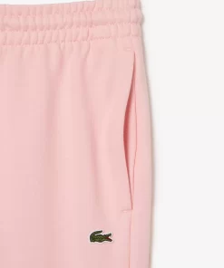 Lacoste Hosen & Shorts>Damen Jogger Trainingshose Aus Ungerautem Fleece Wasserlilie Rosa Kf9