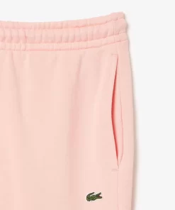 Lacoste Hosen & Shorts>Damen Jogger Trainingshose Aus Ungerautem Fleece Rosa Sfi