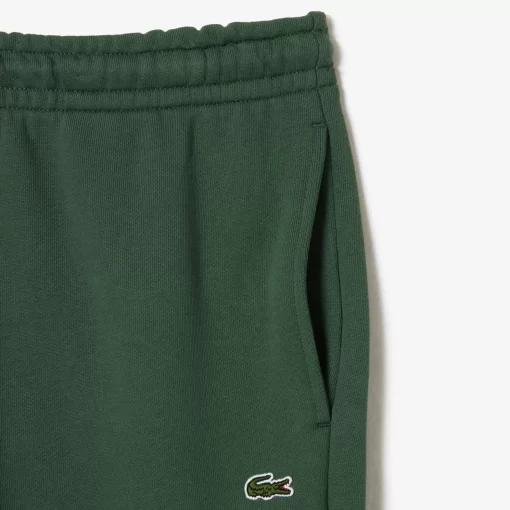 Lacoste Hosen & Shorts>Damen Jogger Trainingshose Aus Ungerautem Fleece Dunkelgrun Smi