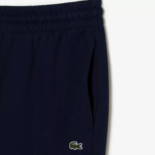 Lacoste Hosen & Shorts>Damen Jogger Trainingshose Aus Ungerautem Fleece Navy Blau 166