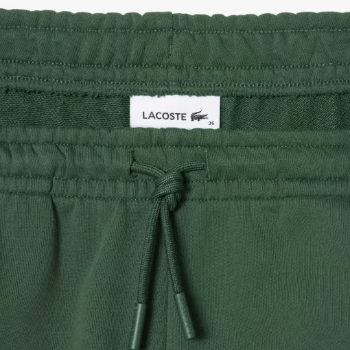 Lacoste Hosen & Shorts>Damen Jogger Trainingshose Aus Ungerautem Fleece Dunkelgrun Smi