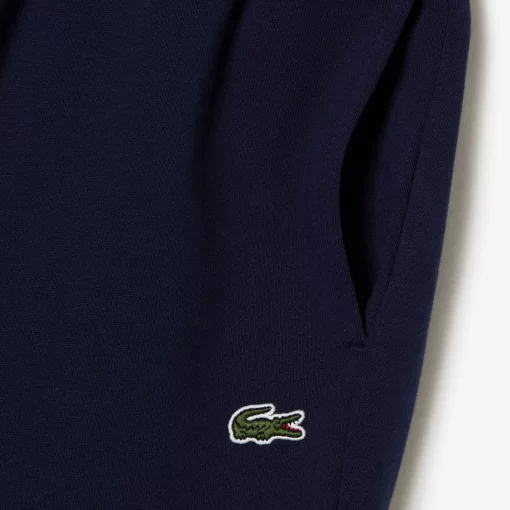 Lacoste Hosen & Shorts>Damen Jogger Trainingshose Aus Ungerautem Fleece Navy Blau 166