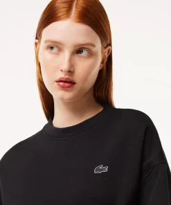 Lacoste Sweatshirts>Damen Jogger-Sweatshirt Mit Aufdruck Hinten Schwarz 031