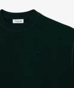 Lacoste Sweatshirts>Damen Jogger-Sweatshirt Mit Aufdruck Hinten Sinople Grun Yzp