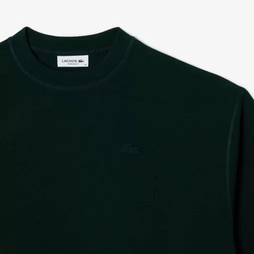 Lacoste Sweatshirts>Damen Jogger-Sweatshirt Mit Aufdruck Hinten Sinople Grun Yzp