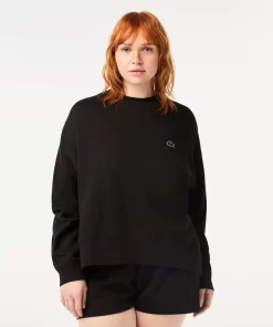 Lacoste Sweatshirts>Damen Jogger-Sweatshirt Mit Aufdruck Hinten Schwarz 031