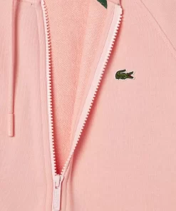 Lacoste Sweatshirts>Damen Jogger-Sweatshirt Mit Kapuze Aus Bio-Fleece Rosa Sfi