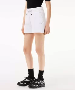 Lacoste Hosen & Shorts>Damen Shorts Weis 001