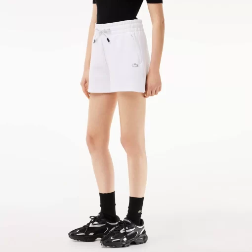 Lacoste Hosen & Shorts>Damen Shorts Weis 001